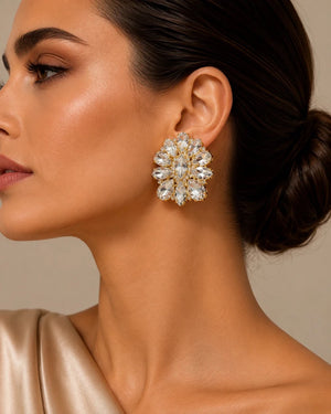 Orecchini Lady Cristal Argento - ELLY