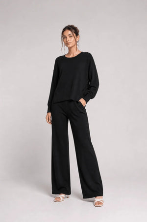 Palazzo Pants – Nero - ELLY