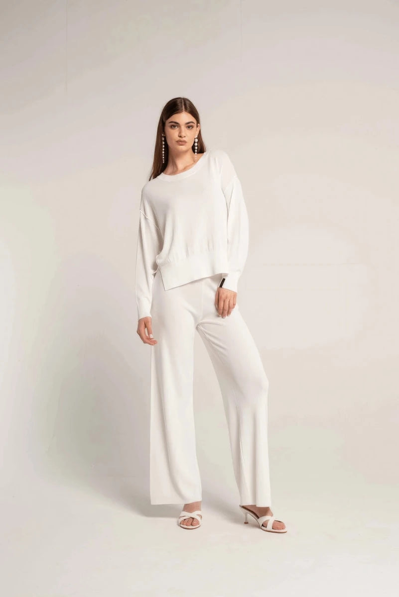 Palazzo Pants – Panna - ELLY