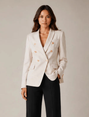 PannaElegance Italian Luxe Spencer Blazer - ELLY