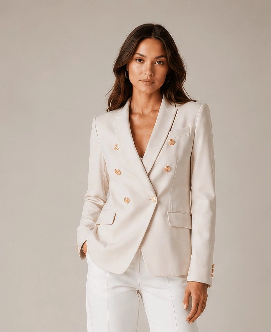 PannaElegance Italian Luxe Spencer Blazer - ELLY