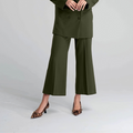 Pantaloni Fluido Verde - ELLY