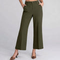 Pantaloni Fluido Verde - ELLY