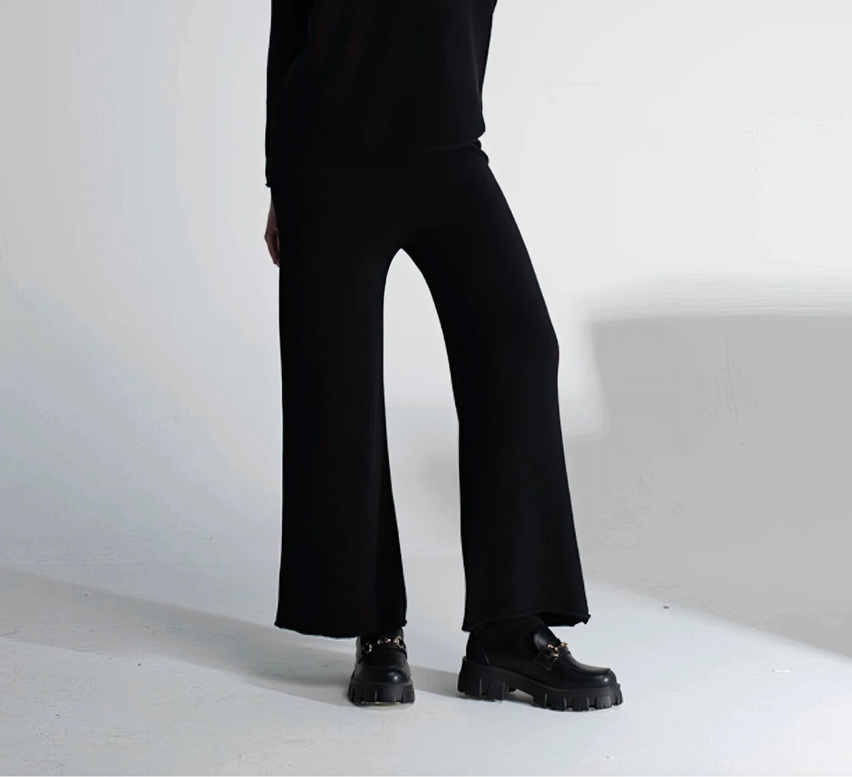 Pantaloni Palazzo Nero - ELLY