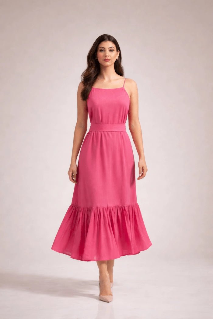 Pink Maxi Dress – ELLY - ELLY