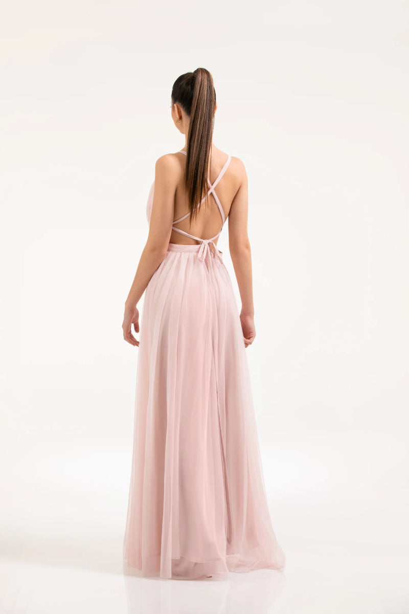 Pink Net Dress – ELLY - ELLY