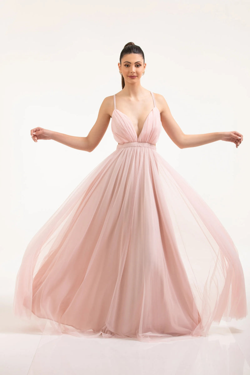 Pink Net Dress – ELLY - ELLY