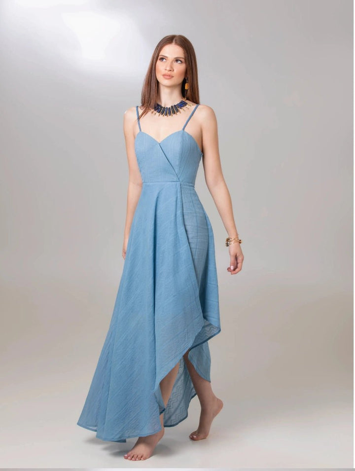 Powder Blue Dress - ELLY