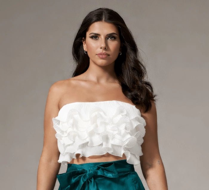 Radiant Rebel Bianco Top - ELLY