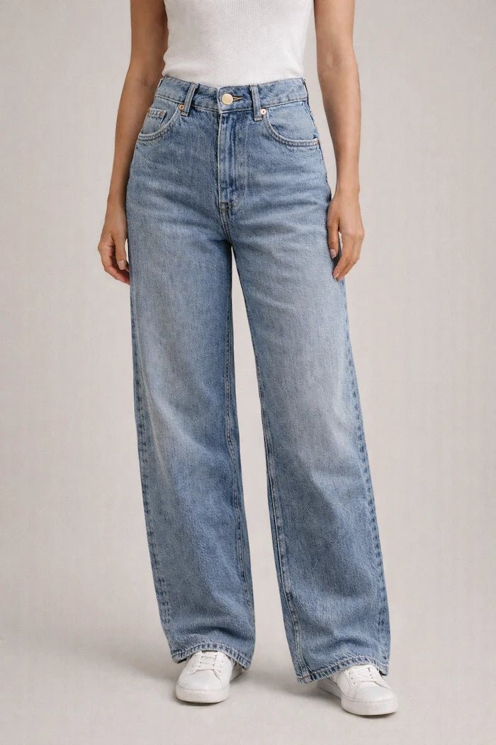 Relaxed Wide - Leg Vintage Jeans - ELLY