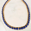 Sapphire Royale Tennis Necklace - ELLY