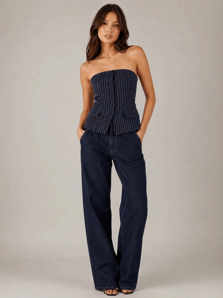 Serenade Sweetheart Bustier Top - Corpetto Giulietta - ELLY
