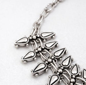 Silver plated brass bracelet - ELLY