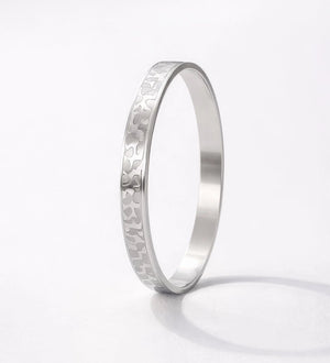 Silver Stainless Steel Bracelet - ELLY