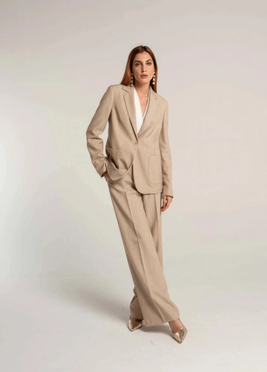 Tailored Single - Button Blazer - ELLY