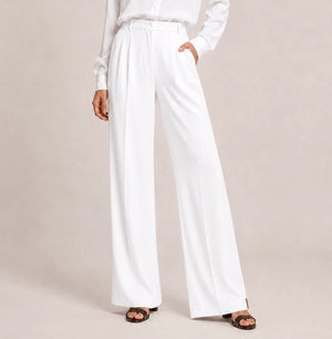 Tailored Straight - Leg Pants – Panna - ELLY