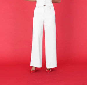 Tailored Wide - Leg Pants – BIANCO - ELLY