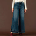 Wide - Leg Denim Jeans - ELLY