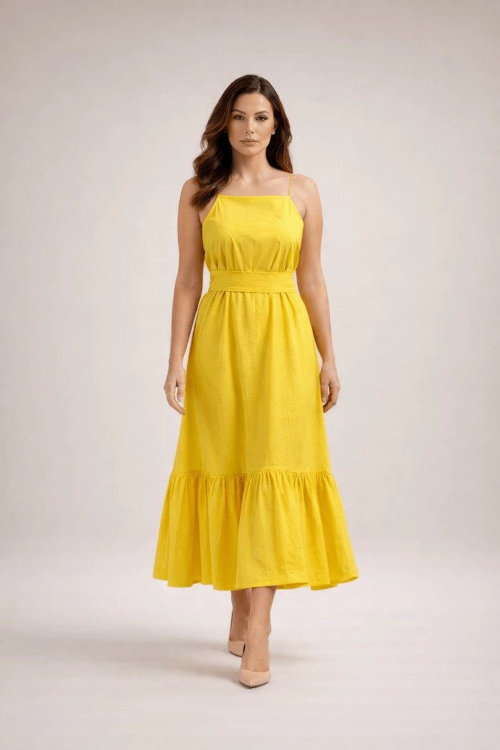 Yellow Maxi Dress – ELLY - ELLY