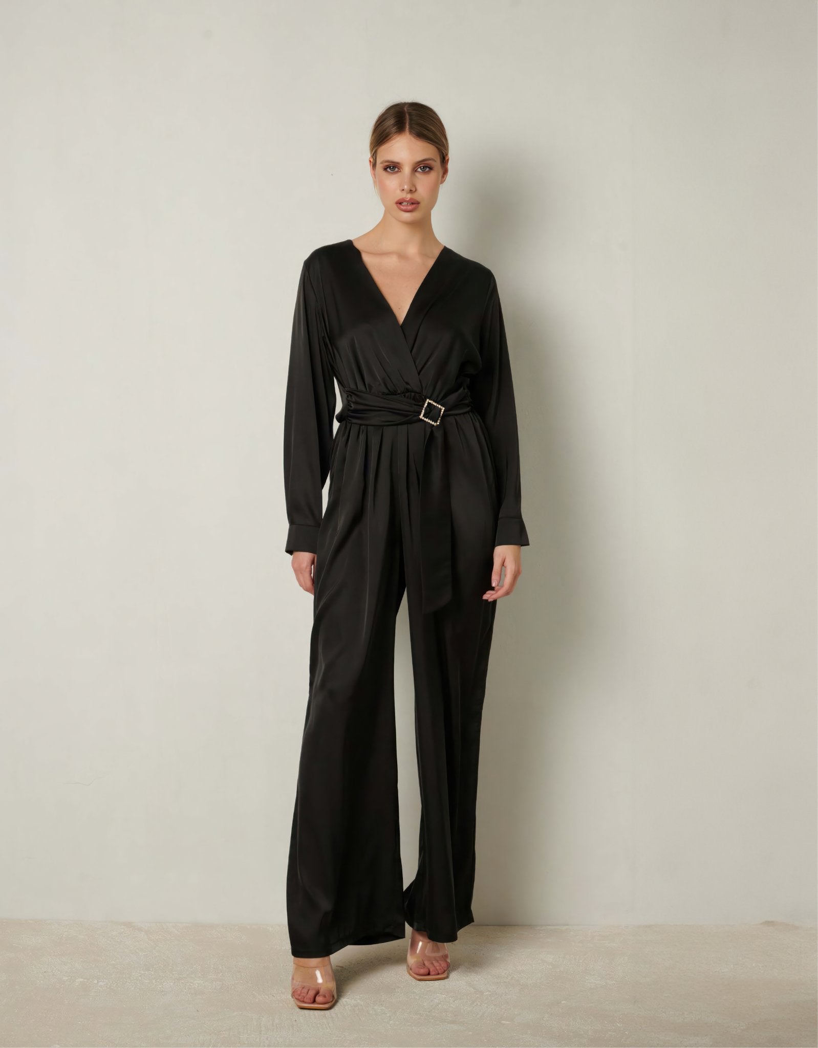 Black Jumpsuit - ELLY