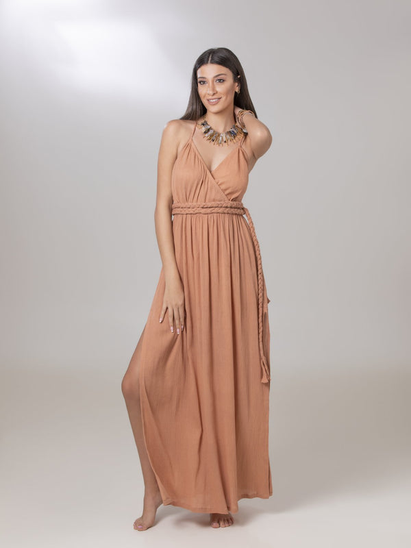 Brown Dress - ELLY