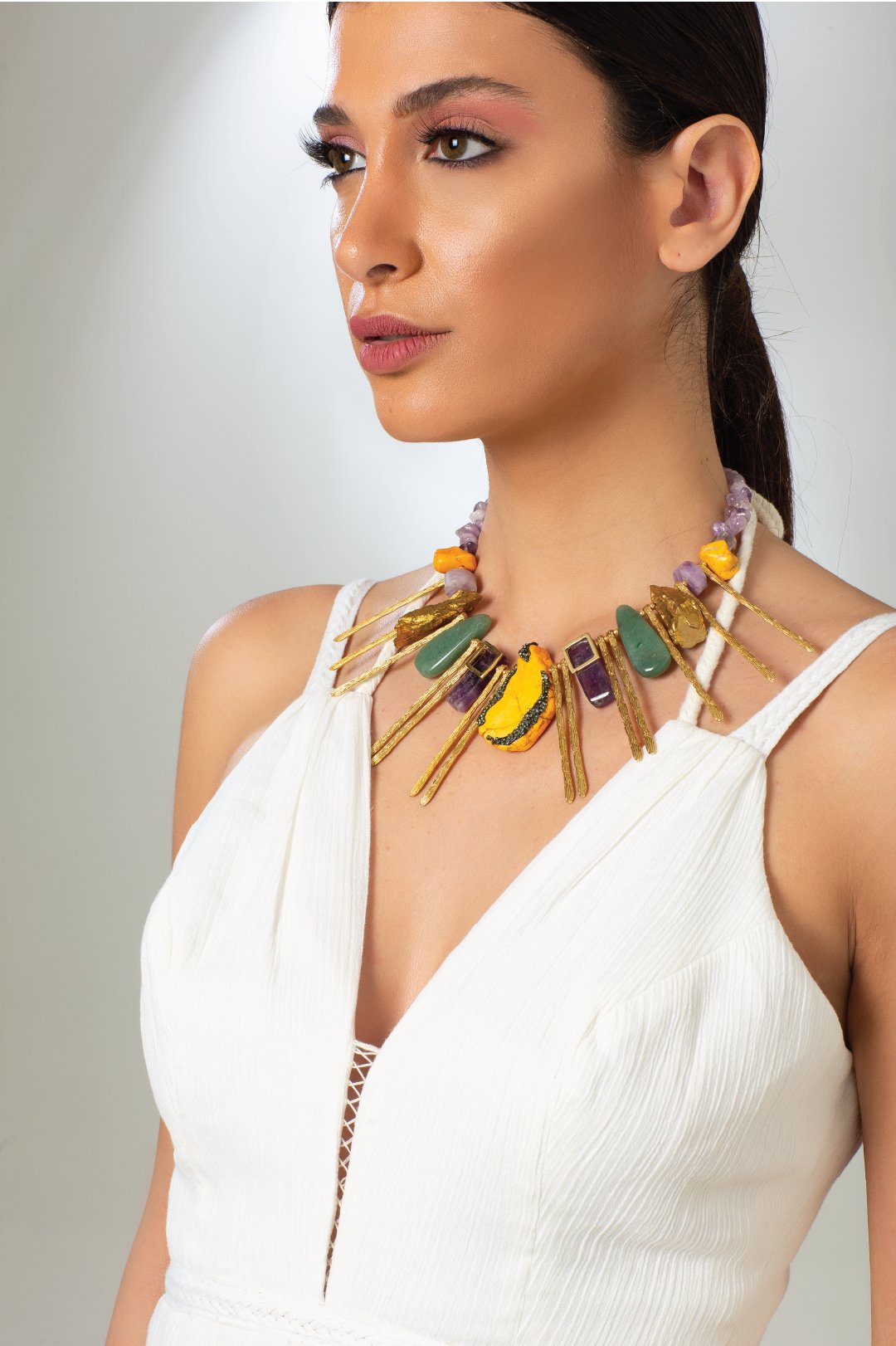 Coconut White Dress - ELLY