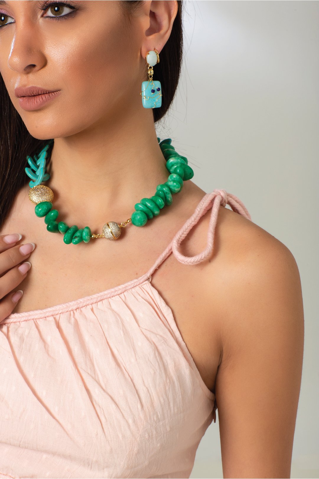 Crystal Rose Dress - ELLY