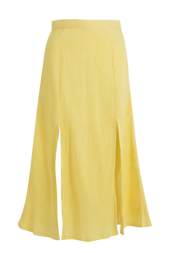 Empire Yellow Long Skirt - ELLY