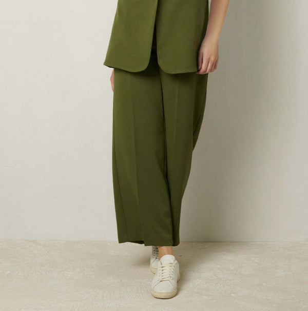 Olive Green Pants - ELLY