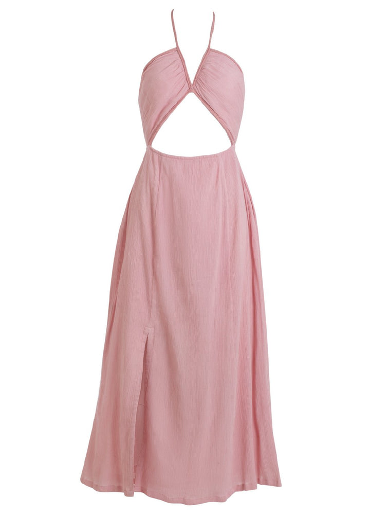 Peach Pink Dress - ELLY