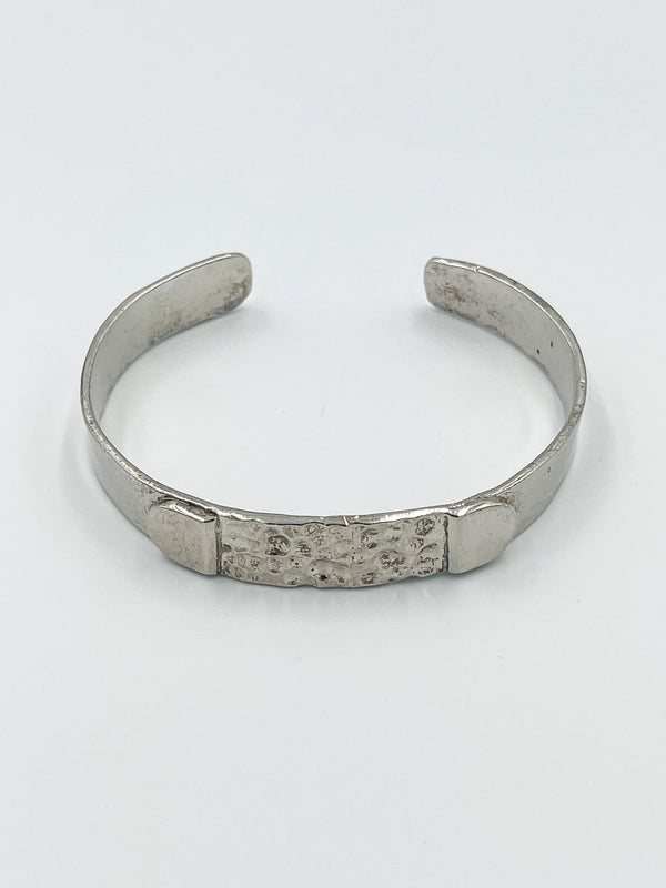 Rhodium coated brass bracelet  - ELLY