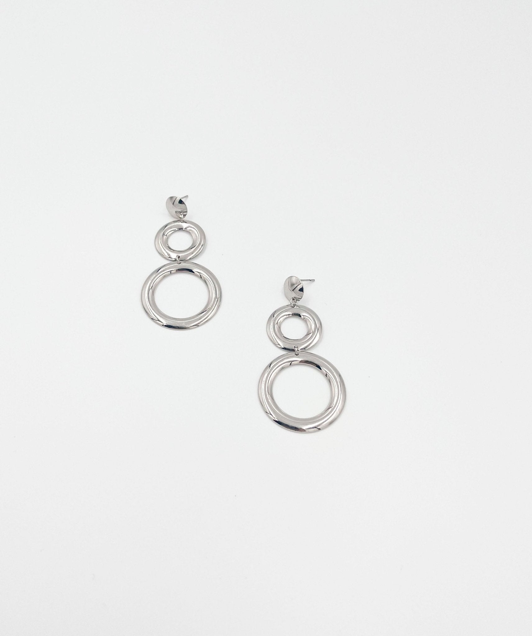 Silver Earrings - ELLY