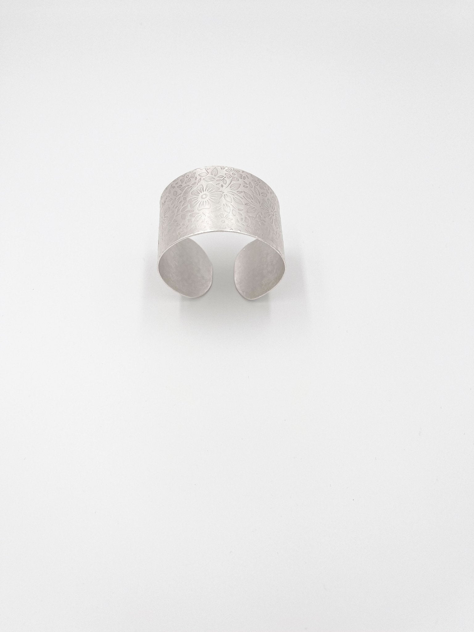 Silver plated brass bracelet - ELLY