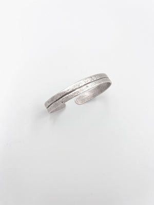 Silver plated brass bracelet - ELLY