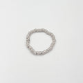 Silver plated brass bracelet - ELLY